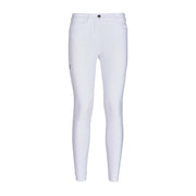 PANTALONE DA EQUITAZIONE DONNA CON GRIP E TASCHE ANTERIORI E POSTERIORI 09MA-01MILANO 001BIANCO MASCHERONI SELLERIA