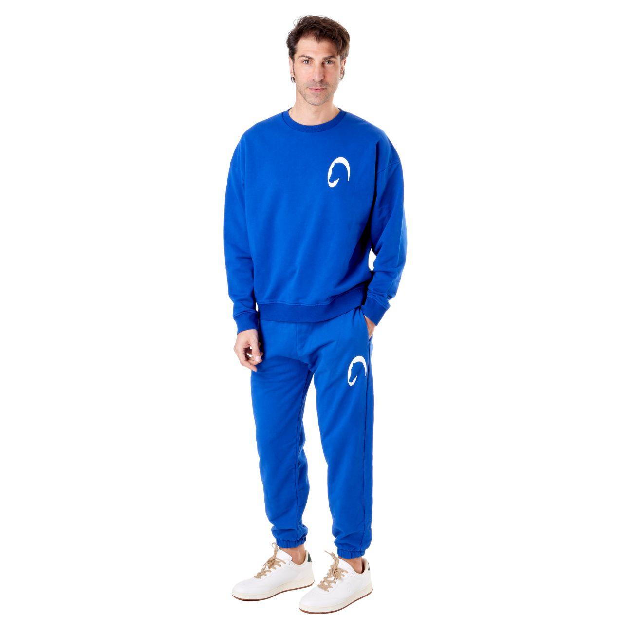 Felpa Uomo Mascheroni Blu MASCHERONI-FELPA BLUETTE MASCHERONI SELLERIA 