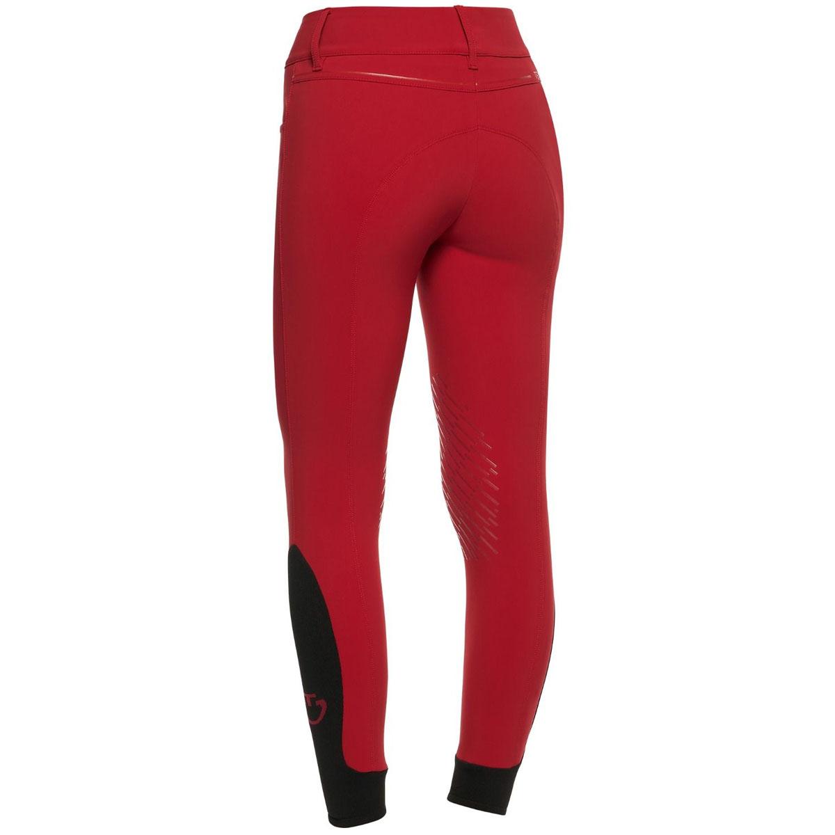 Cavalleria Toscana Pantaloni Da Equitazione 28CTPAD162JE0103600 Rosso 28CTPAD162JE010 3600RED CAVALLERIA TOSCANA 