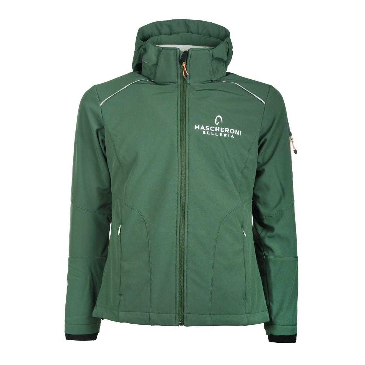 Softshell Donna Full Zip Mascheroni Selleria Verde 09MA-1A0539MAS794Q VERDE MASCHERONI SELLERIA 