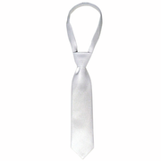 CRAVATTA IN COTONE PIQUE' 09TA0904095 BIANCO TATTINI