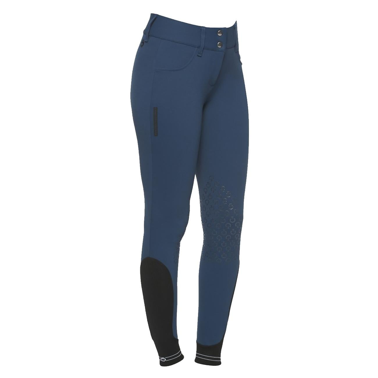 Cavalleria Toscana Pantaloni Da Equitazione 28CT-PAD130PA0107100DARK Blu Lunghezza 130 cm 28CT-PAD130PA010 7100DARK NAVY BLUE CAVALLERIA TOSCANA