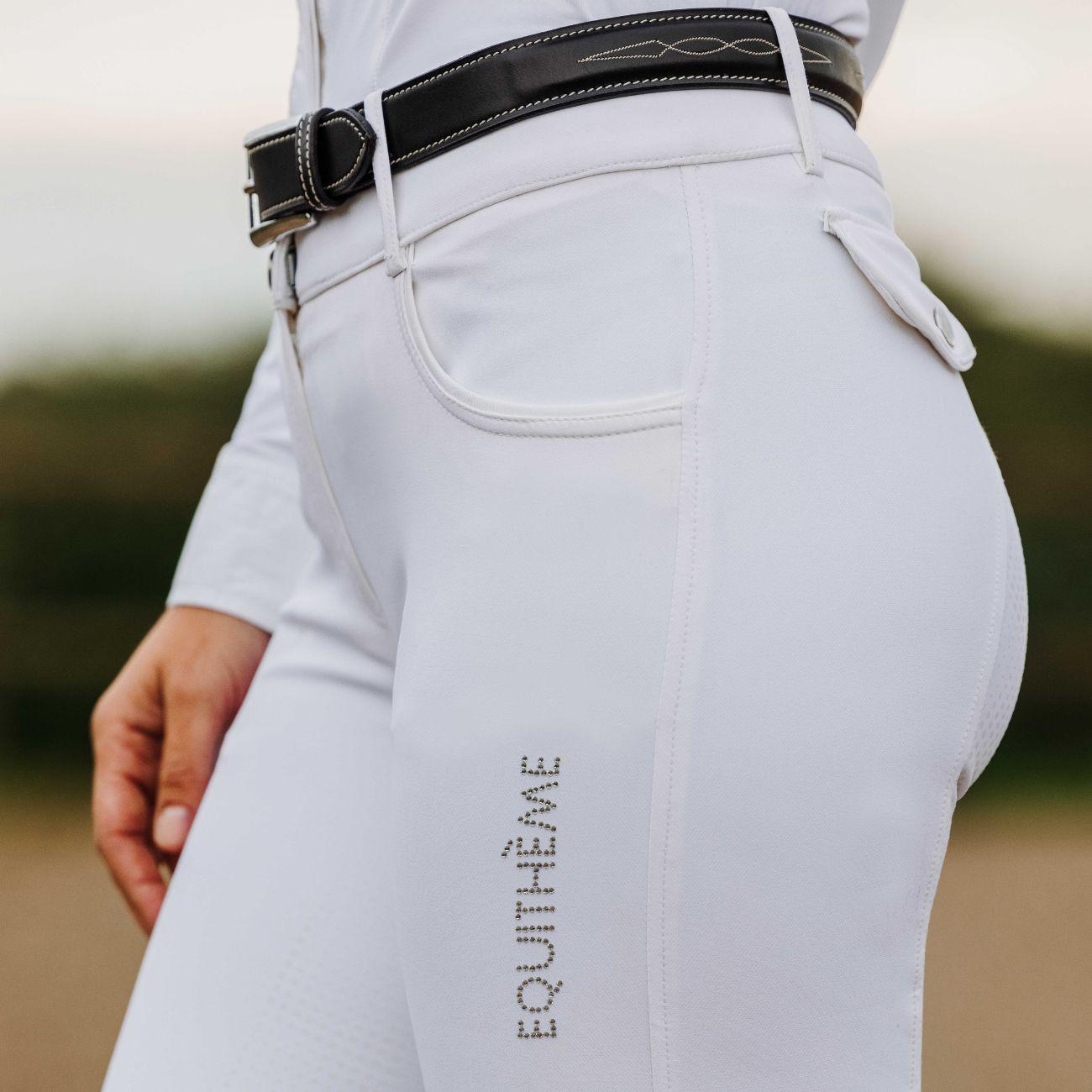 Pantaloni Beverly Equitheme Bianco 979825 WHITE EQUITHEME 