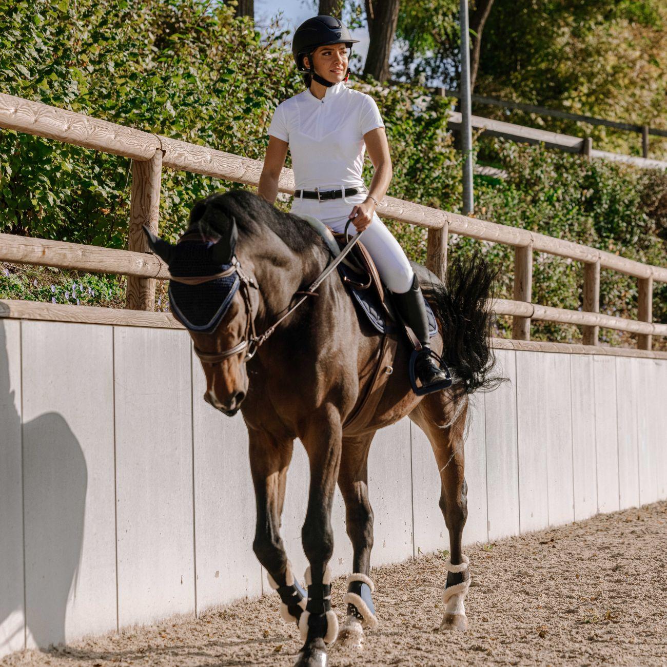 Pantaloni Beverly Equitheme Bianco 979825 WHITE EQUITHEME 