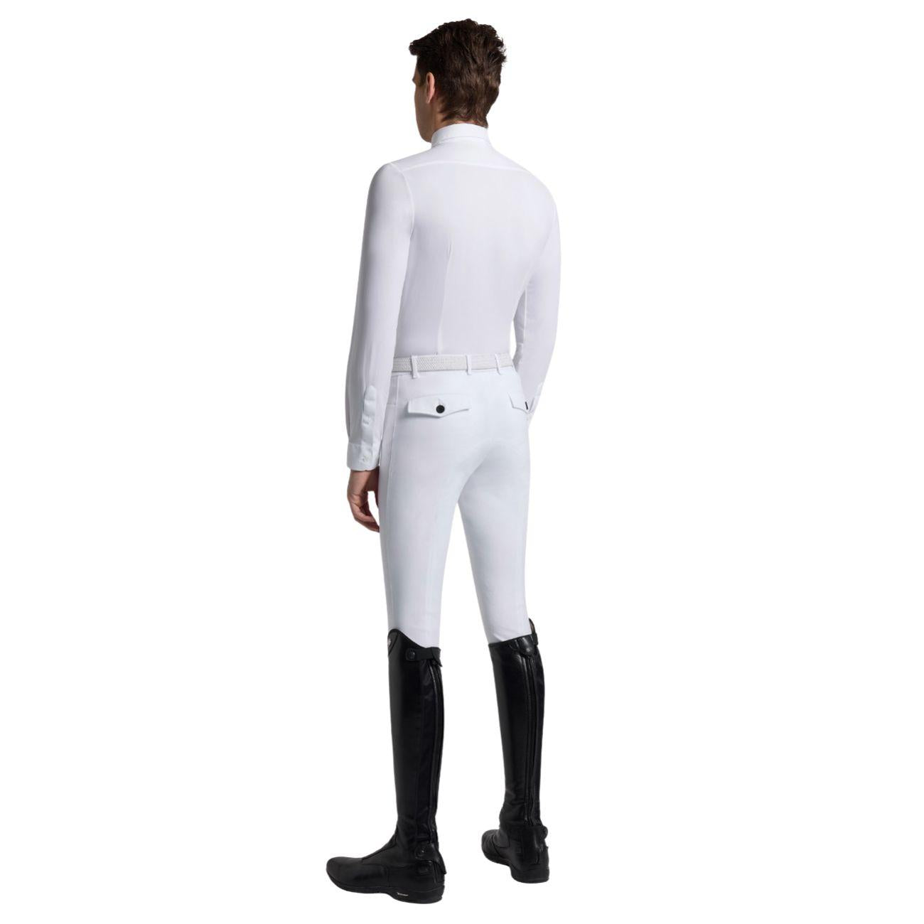 CAVALLERIA TOSCANA Camicia Uomo Da Concorso Guilbert CAU010JE254 BIANCO 