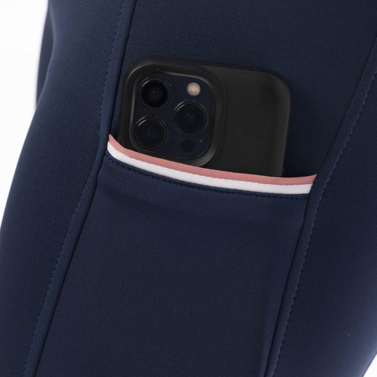 Leggings Da Donna Agadir Riding World Blu 989501 NAVY RIDING WORLD 