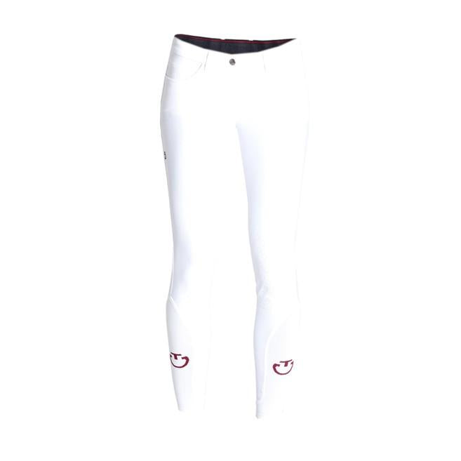 Cavalleria Toscana Pantaloni Da Equitazione 18CTPAD055JF0100001 Bianco 18CTPAD055JF010 0001BIANCO CAVALLERIA TOSCANA 