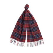 SCIARPA UOMO TARTAN LAMBSWOOL 31BA-USC0001USC1 NY11 NAVY/RED BARBOUR