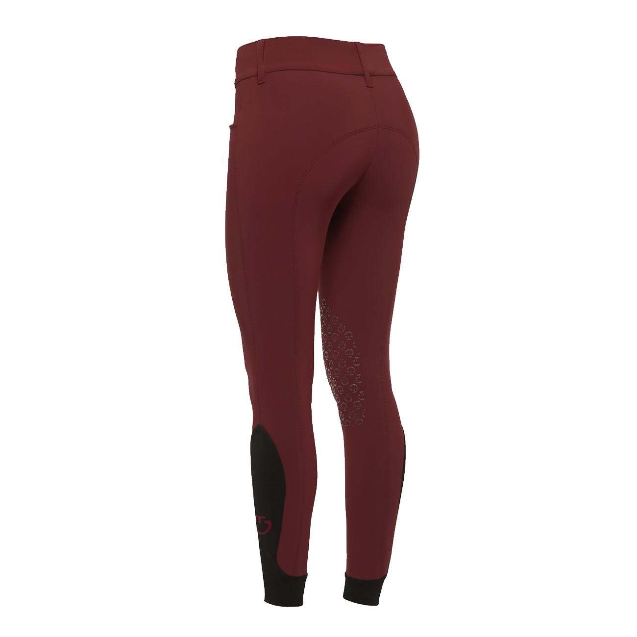 Cavalleria Toscana Pantaloni Da Equitazione 25CTPAD090JE010 Bordeaux 25CTPAD090JE010 3700BURGUNDY CAVALLERIA TOSCANA 