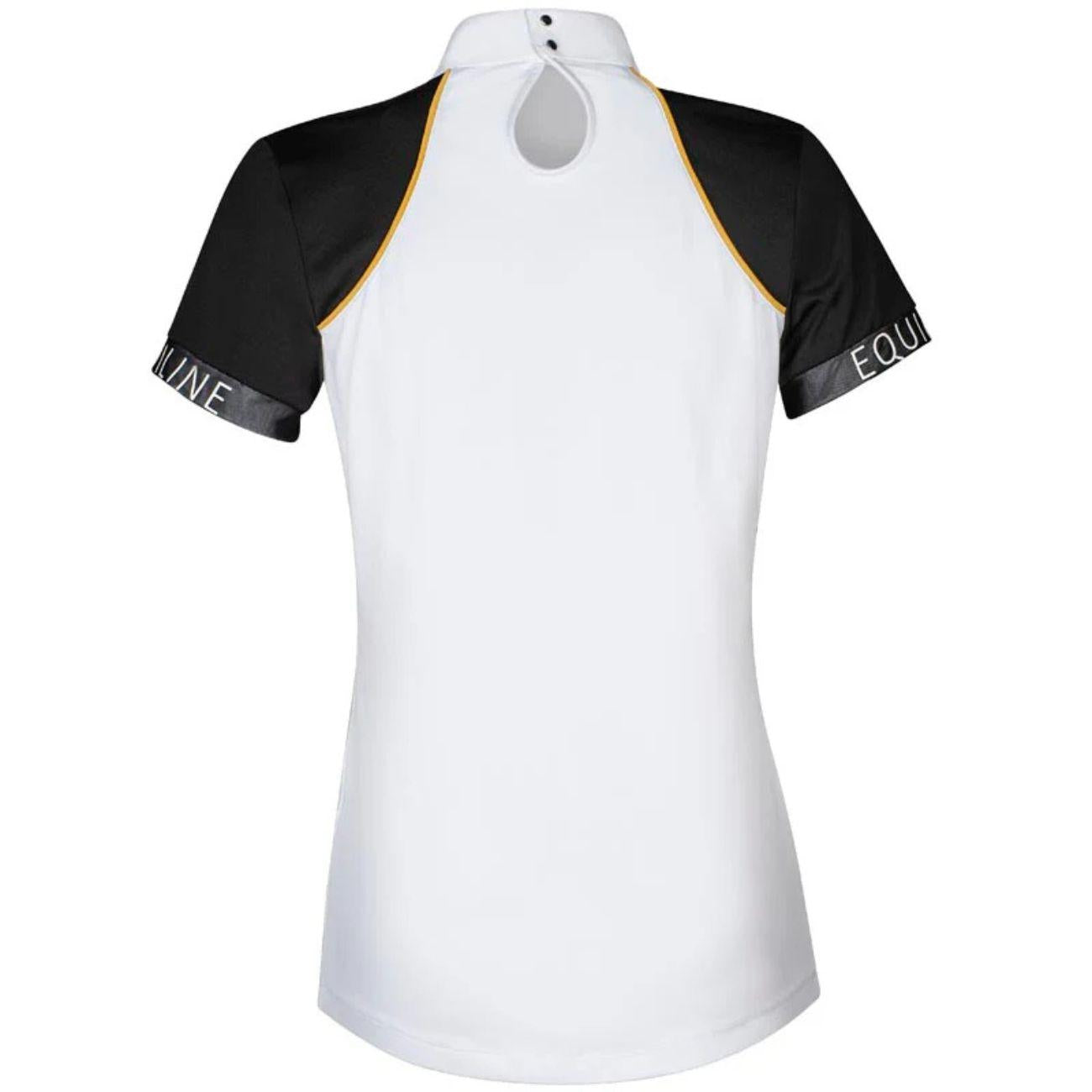 EQUILINE Polo Donna Da Concorso Barite PM-EQ-C92MH00758 006NERO 