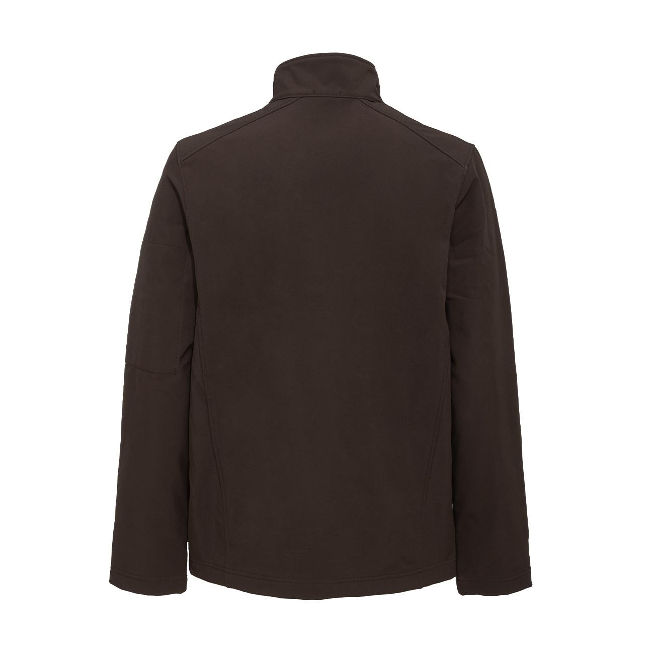 SOFTSHELL UOMO FULL ZIP 09EH-K401 MARRONE EQUINE HORSE 