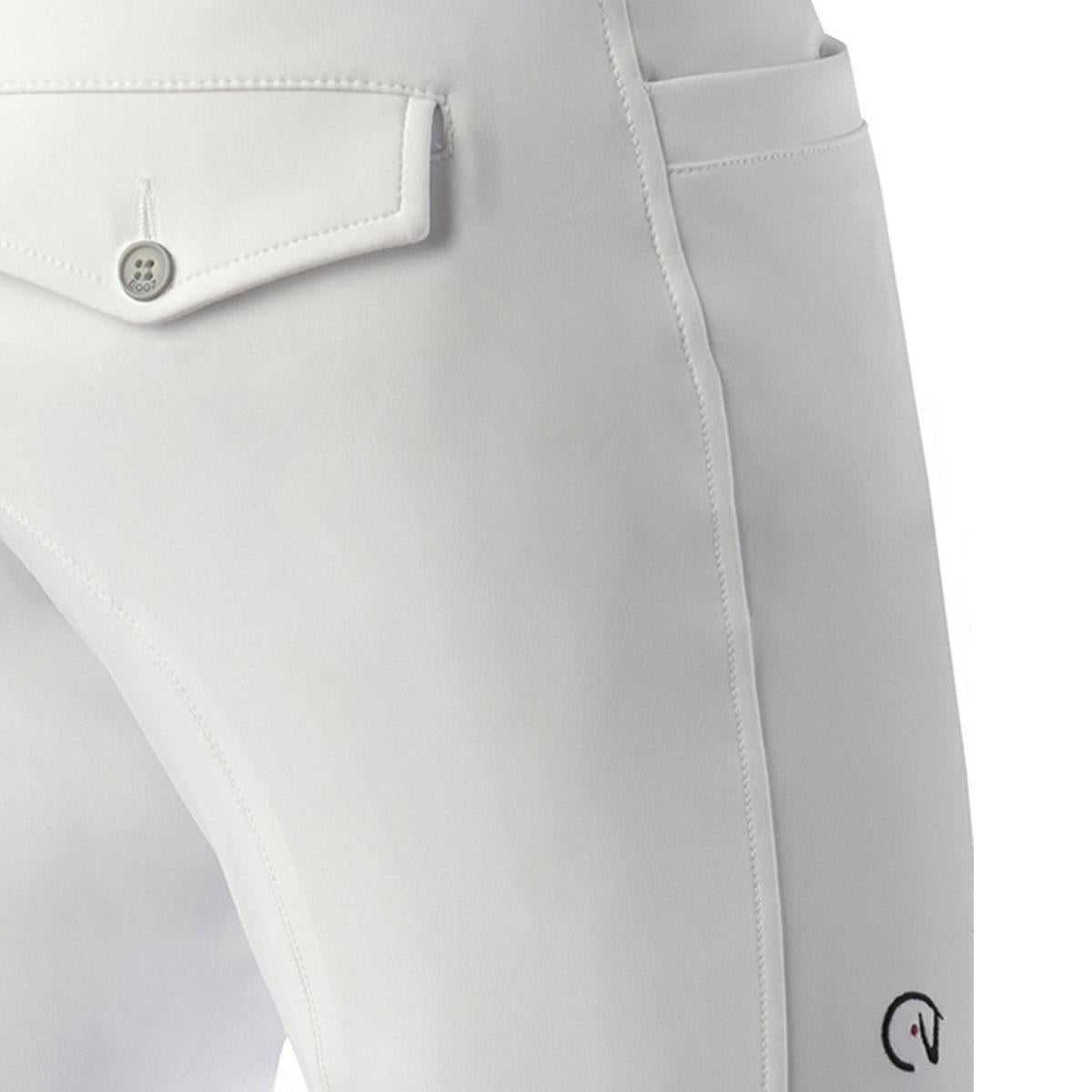PANTALONE DA EQUITAZIONE UOMO CON GRIP MOD.EJ 09EGO-EJ-JUMPING-MAN BIANCO EGO7 