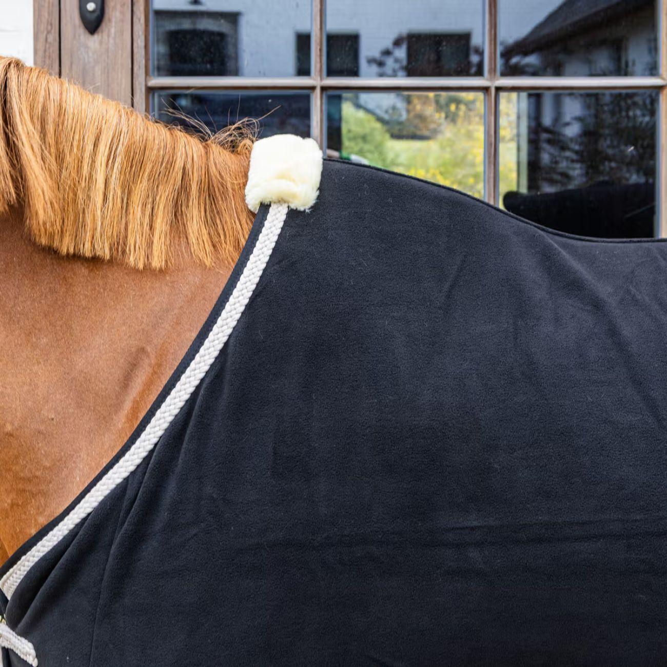 Coperta In Pile Plaited Rope Kentucky Nero 52129 01BLACK KENTUCKY 