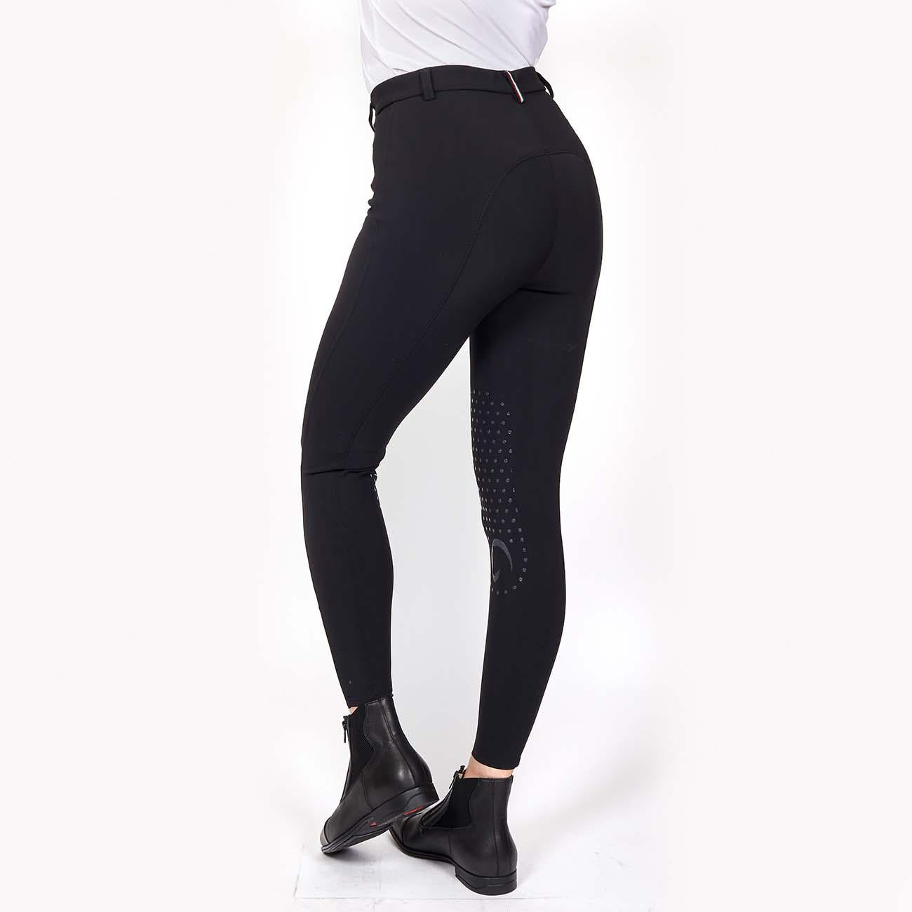 Riding breeches Woman with GRIP and TASCHE ANTERIORI 09MA-05PARIGI 036black MASCHERONI tack