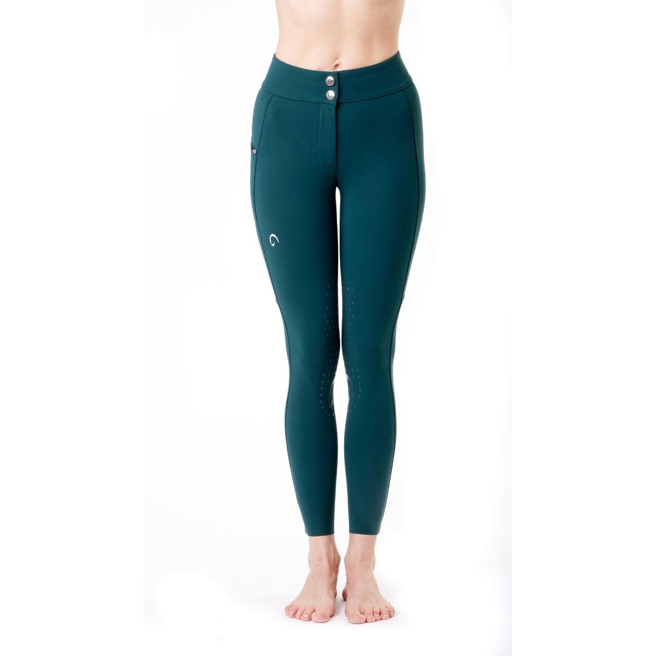 Pantalone Da Donna Half Grip Venezia Mascheroni Verdone 09MA-02VENEZIA 524VERDONE-2 MASCHERONI SELLERIA 