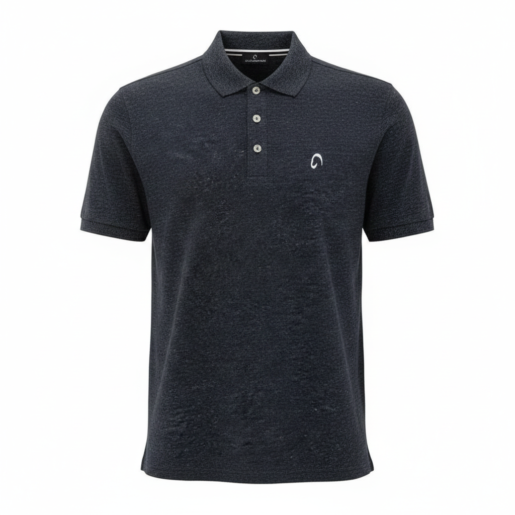 Polo Vintage Da Uomo Mascheroni Blu MASCHERONI-KV2206 NIGHTBLUEHEATHER MASCHERONI SELLERIA 