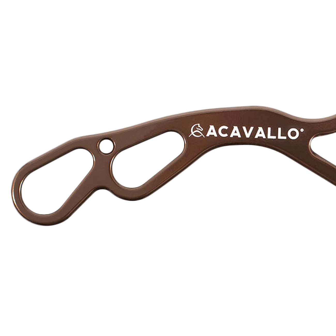 Acavallo Hackamore a Leva Corta Brown 09AMA-AC799A+AC9611 BROWN/DARK BROWN ACAVALLO 
