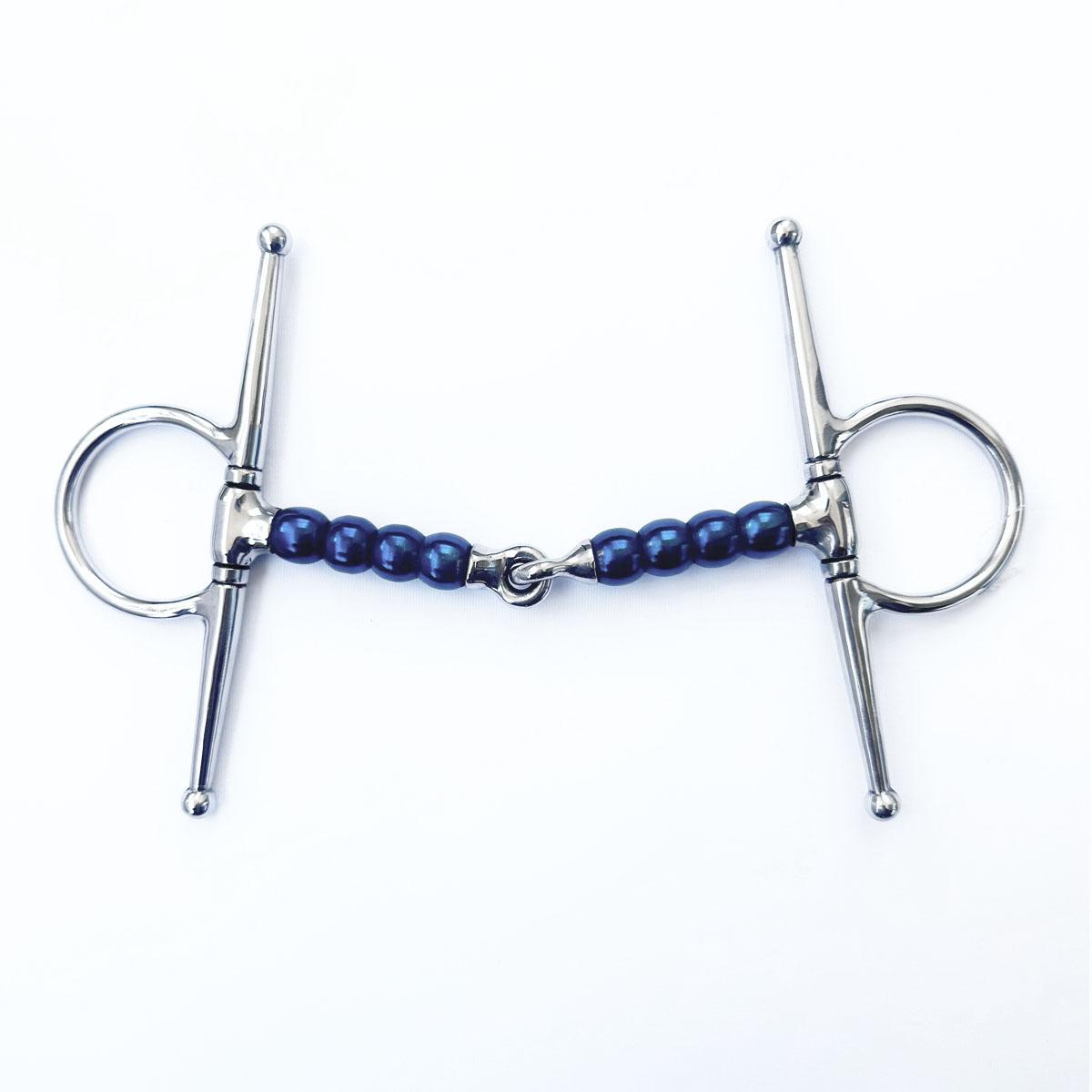 Filetto Ad Aste Spezzato In Due Con Rulli Equine Horse 30MA-#34 SWEET IRON EQUINE HORSE 