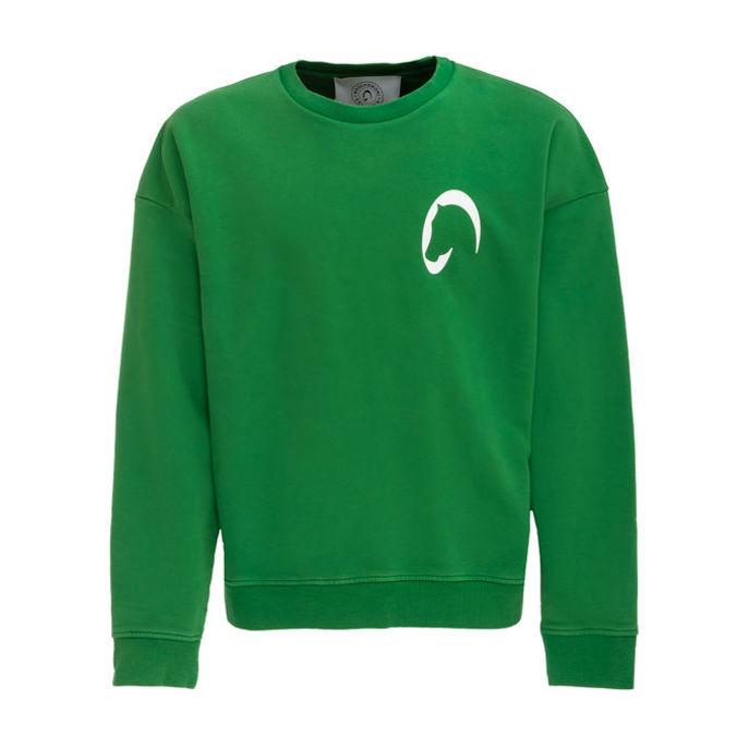 Felpa Uomo Mascheroni Verde MASCHERONI-FELPA VERDE MASCHERONI SELLERIA 