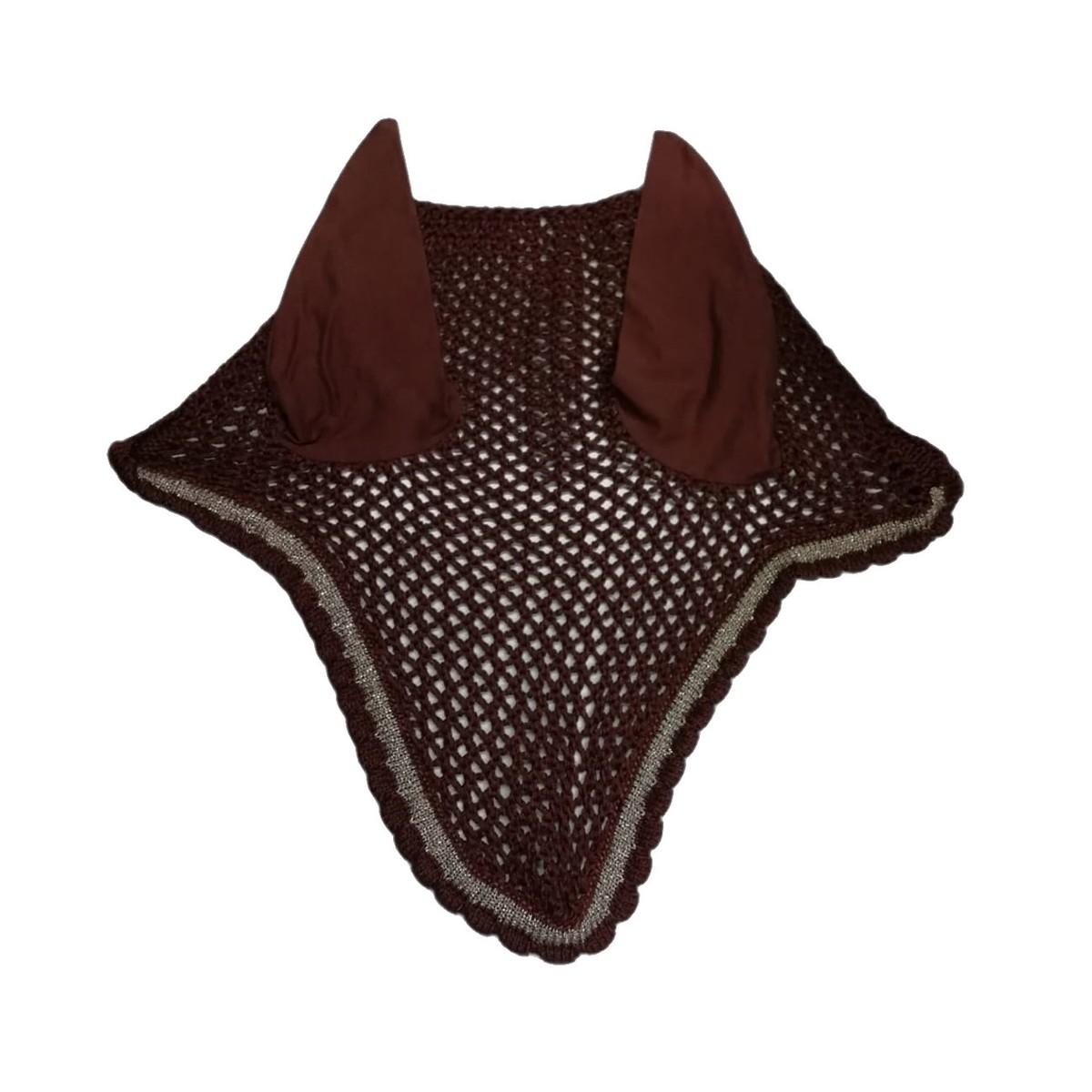 Cuffietta Antimosche Equiline Marrone/Oro 09EQECUFFIA MAR/ORO EQUILINE 