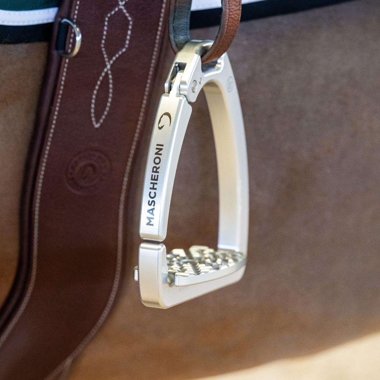 Staffe Di Sicurezza Olympia Con Logo Mascheroni Innova Riding Argento IRO SILVER INNOVA RIDING 