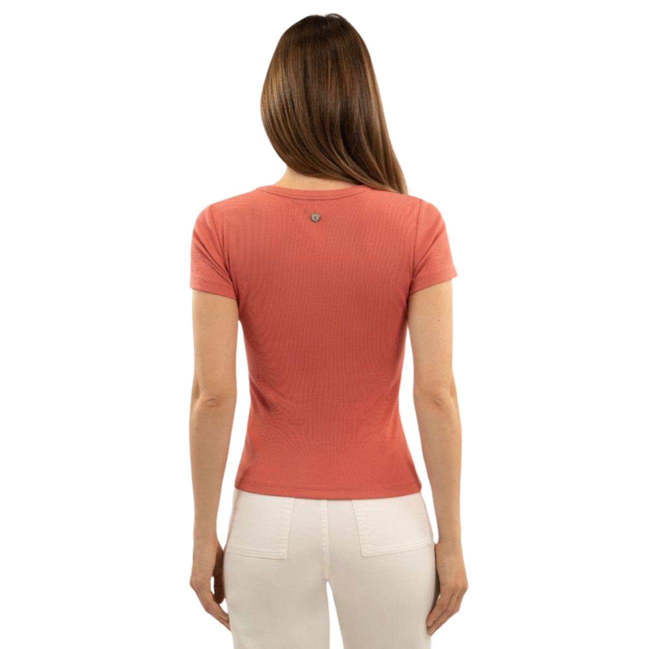 T-shirt Da Donna Tarlala Harcour Arancione 3000450036380 PAMPLEMOUS HARCOUR 