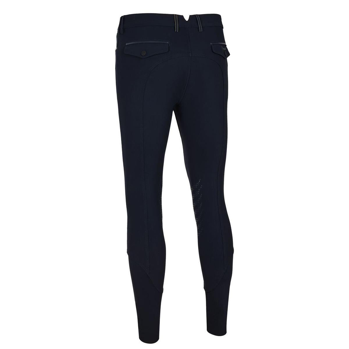 PANTALONE DA EQUITAZIONE UOMO MOD.MARCEAU MATT CON GRIP 09SS-MARCEAUMATT NAVY SAMSHIELD 