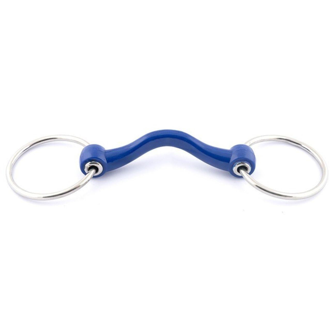 JUMP'IN FILETTO AD ANELLI IN RESINA SOFT MOUTH INTERO JUMP'IN INOX filetti ad anelli 1SM 09JU1SM INOX JUMP'IN 
