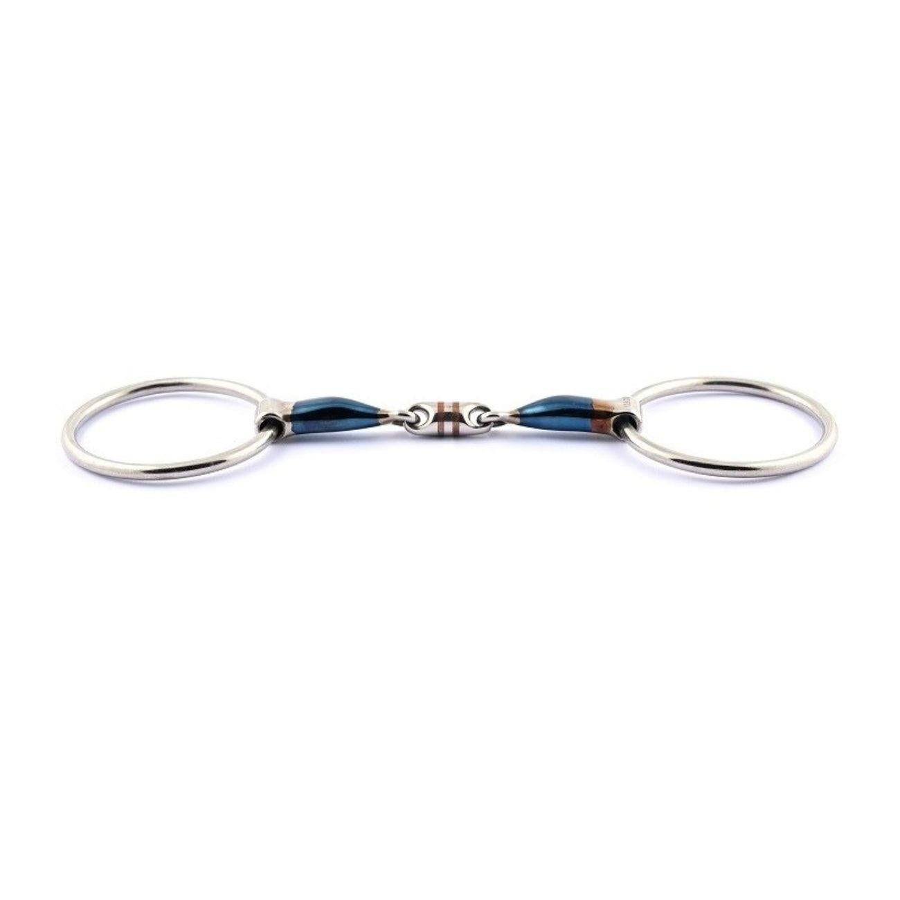 JUMP'IN FILETTO AD ANELLI BLUE STEEL SPEZZATO IN 3 JUMP'IN Blue steel filetti ad anelli 0140BLUE STEEL 09JU0140 BLUE STEEL JUMP'IN 