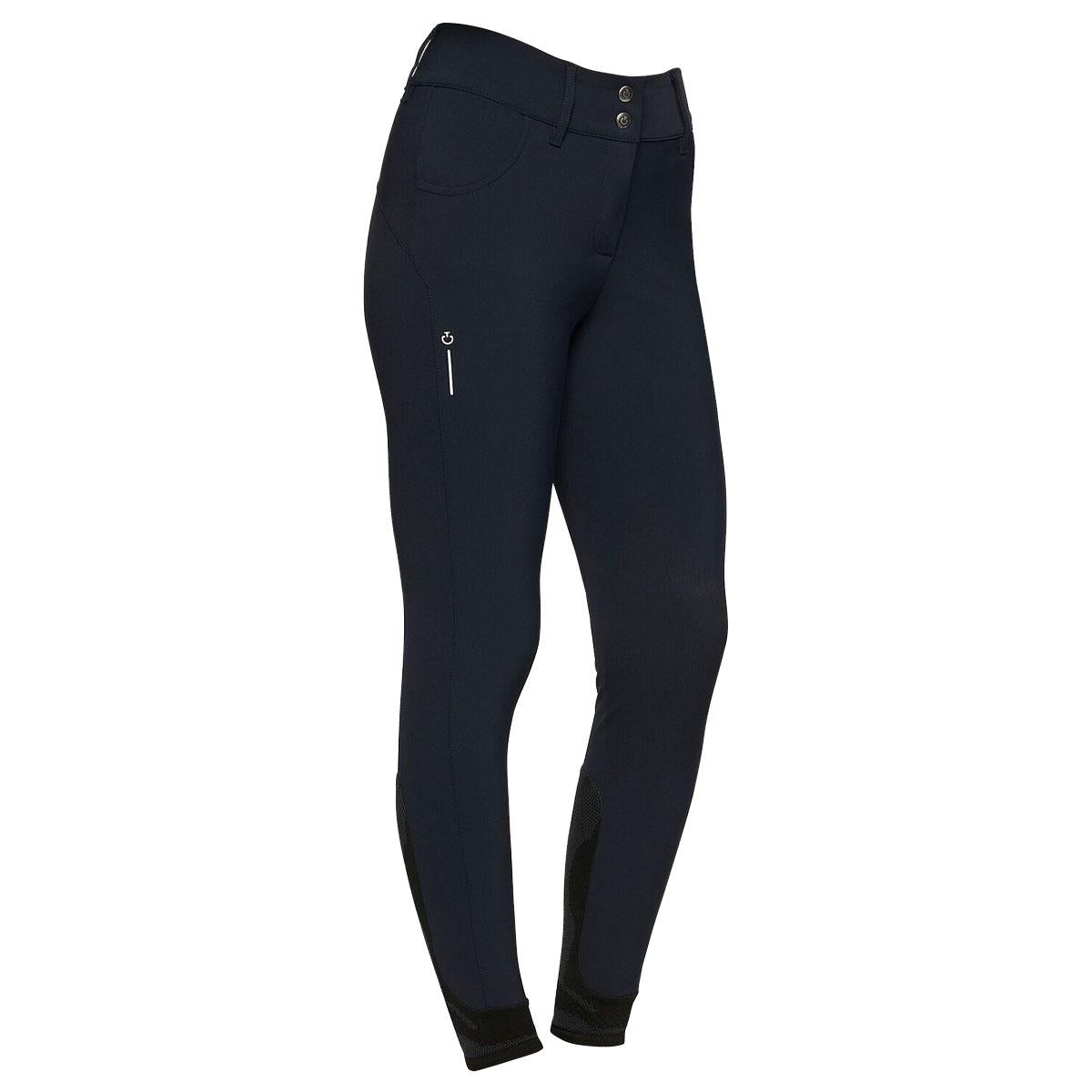 PANTALONE DA EQUITAZIONE DONNA MOD.RS A VITA ALTA 09CT-PAD166PA052 7901NAVY CAVALLERIA TOSCANA