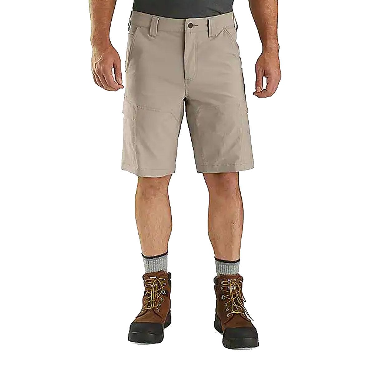FORCE RELAXED FIT PANTALONCINO DA LAVORO CARGO RIPSTOP LEGGERO 30CA-103580 TAN CARHARTT