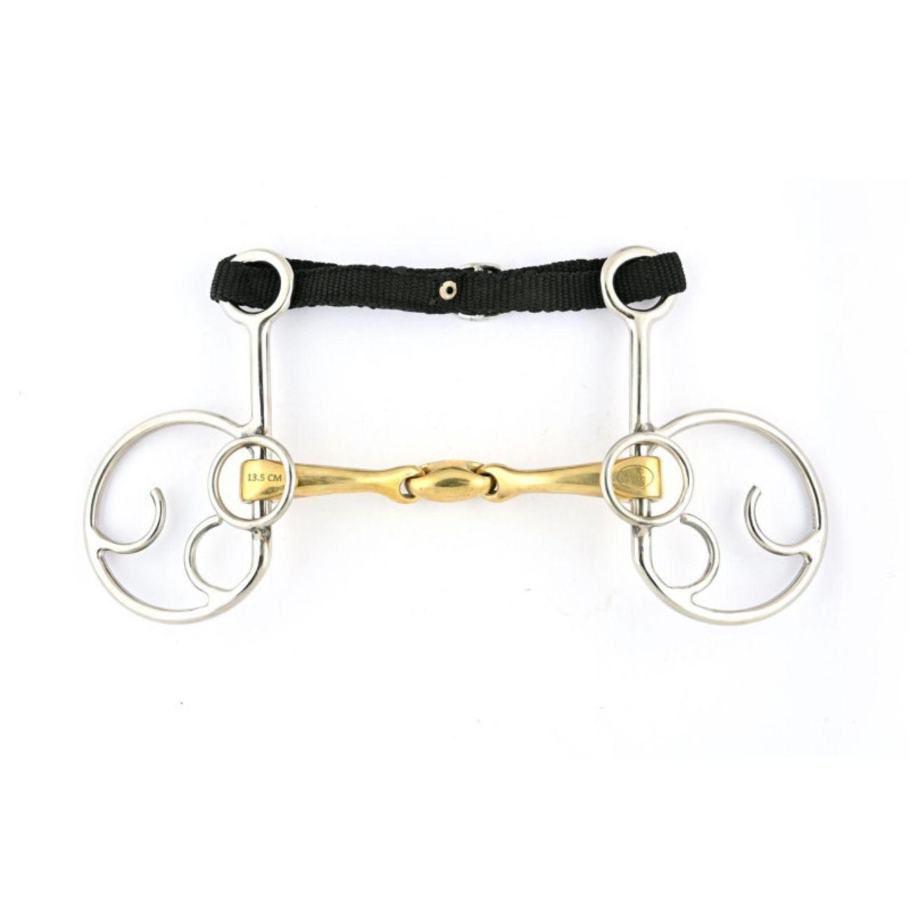 JUMP'IN MORSO KIMBLEWICK SPEZZATO IN 3 JUMP'IN OTTONE filetti ad anelli 0075A 09JU0075A OTTONE JUMP'IN 