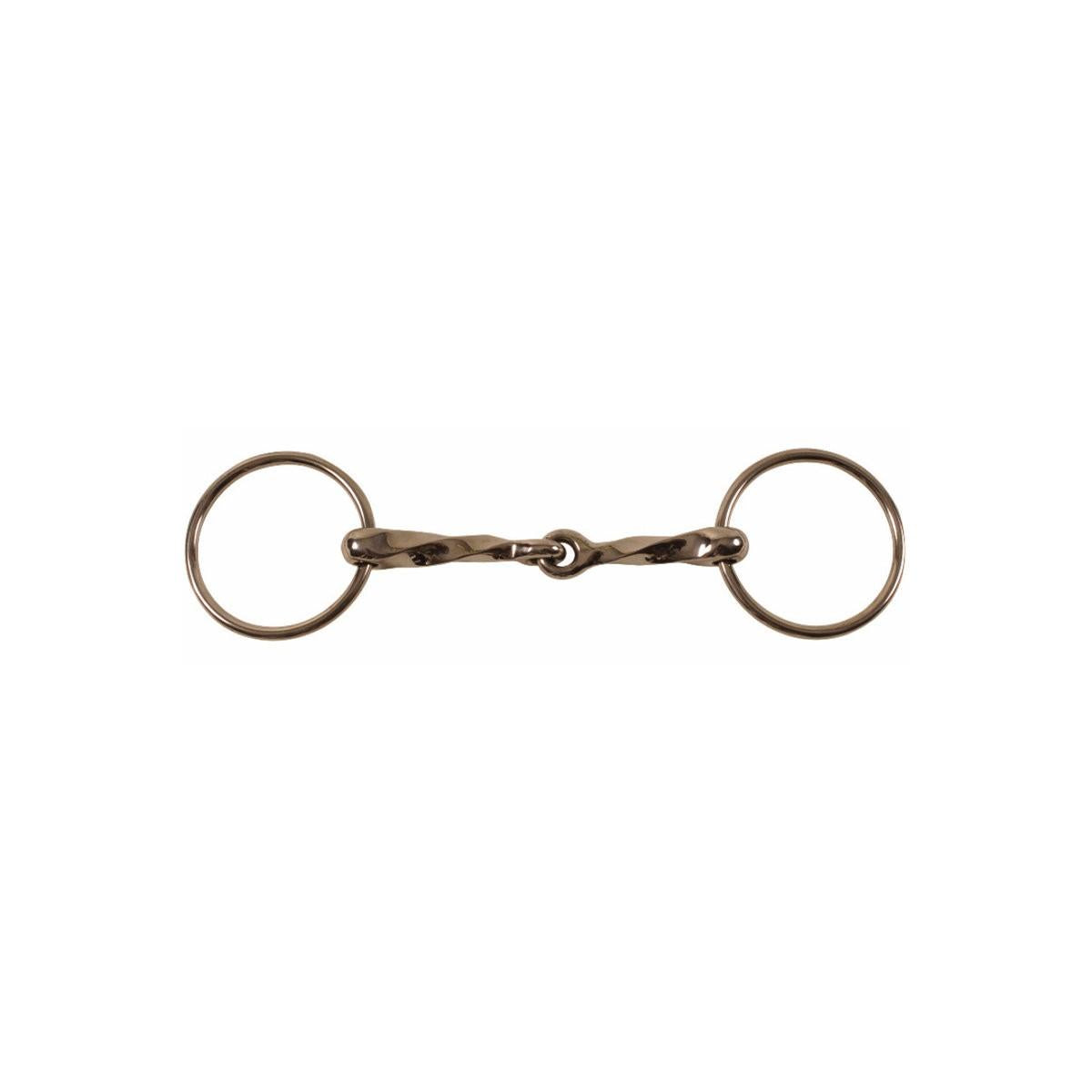 Filetto Ad Anelli A Torciglione Spezzato In Due Amahorse 09UMMO00019A INOX AMAHORSE 