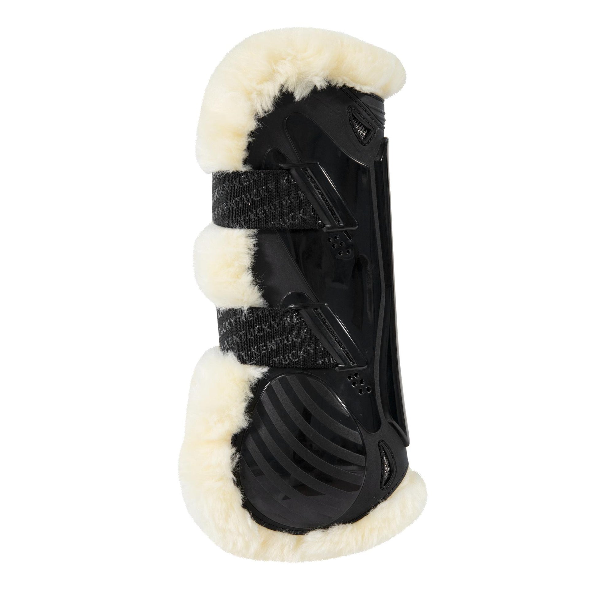 Stinchiere Vegan Sheepskin Tendon Boots Bamboo Elastic Kentucky Nero 88102 01BLACK KENTUCKY 