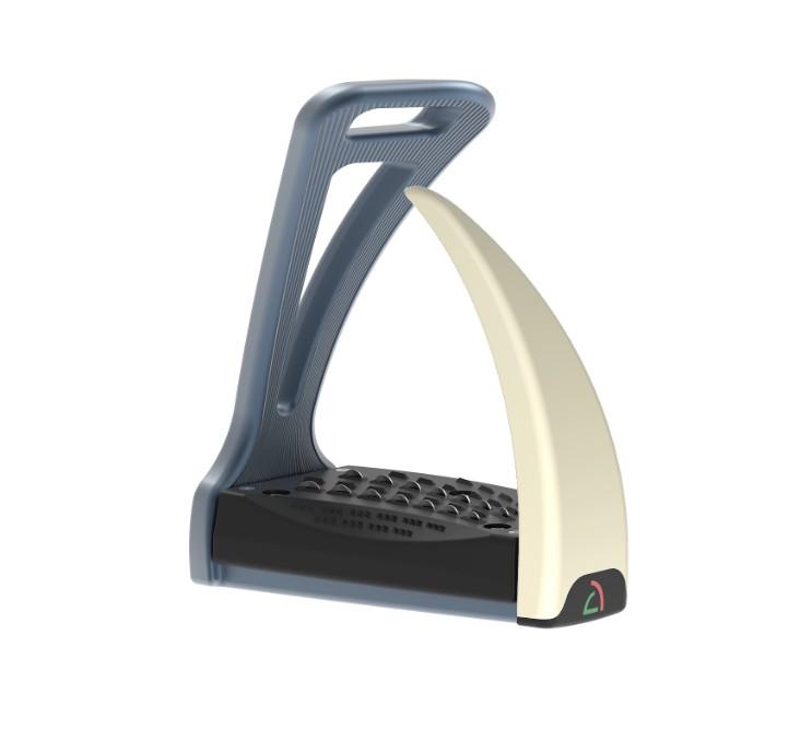 STAFFA IN ALLUMINIO MOD.S-LIGHT 09SAFE-S2 SPECTRAL BLUE-SAHARA SAND SAFE RIDING