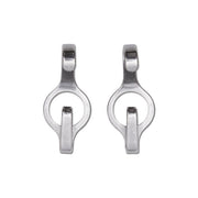 WALDHAUSEN Coppia Di Ganci Per Barbozzale Circle 605700 NEUTRO 
