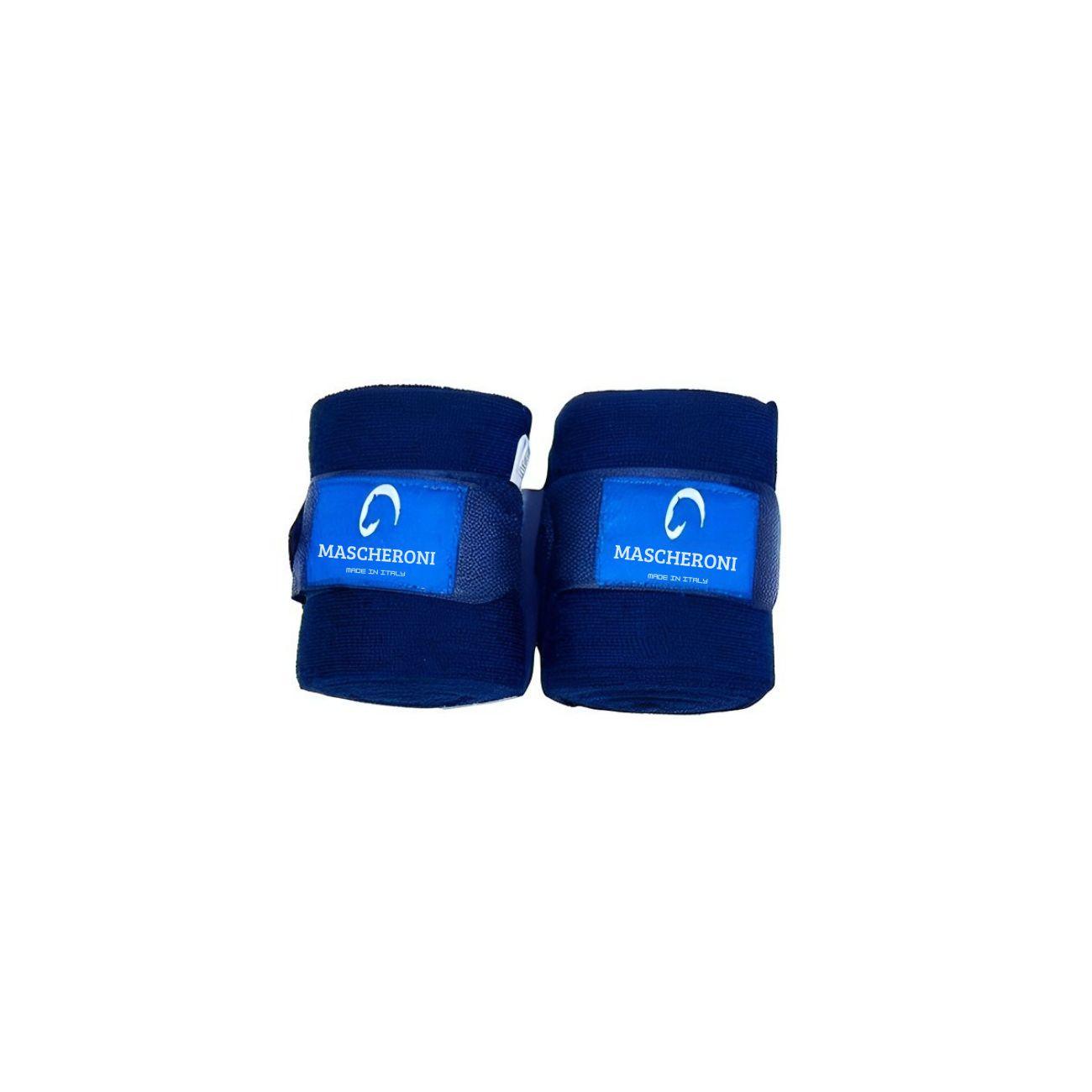 Fasce Da Riposo In Lana Mascheroni Set 2 Pezzi Blu 09MAFASCERIPOSO BLU MASCHERONI SELLERIA 