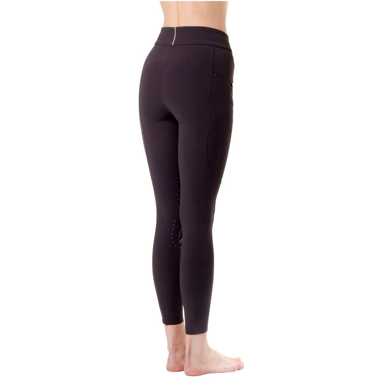 Pantalone Da Donna Half Grip Venezia Mascheroni Marrone 09MA-02VENEZIA 499MARRONE MASCHERONI SELLERIA 