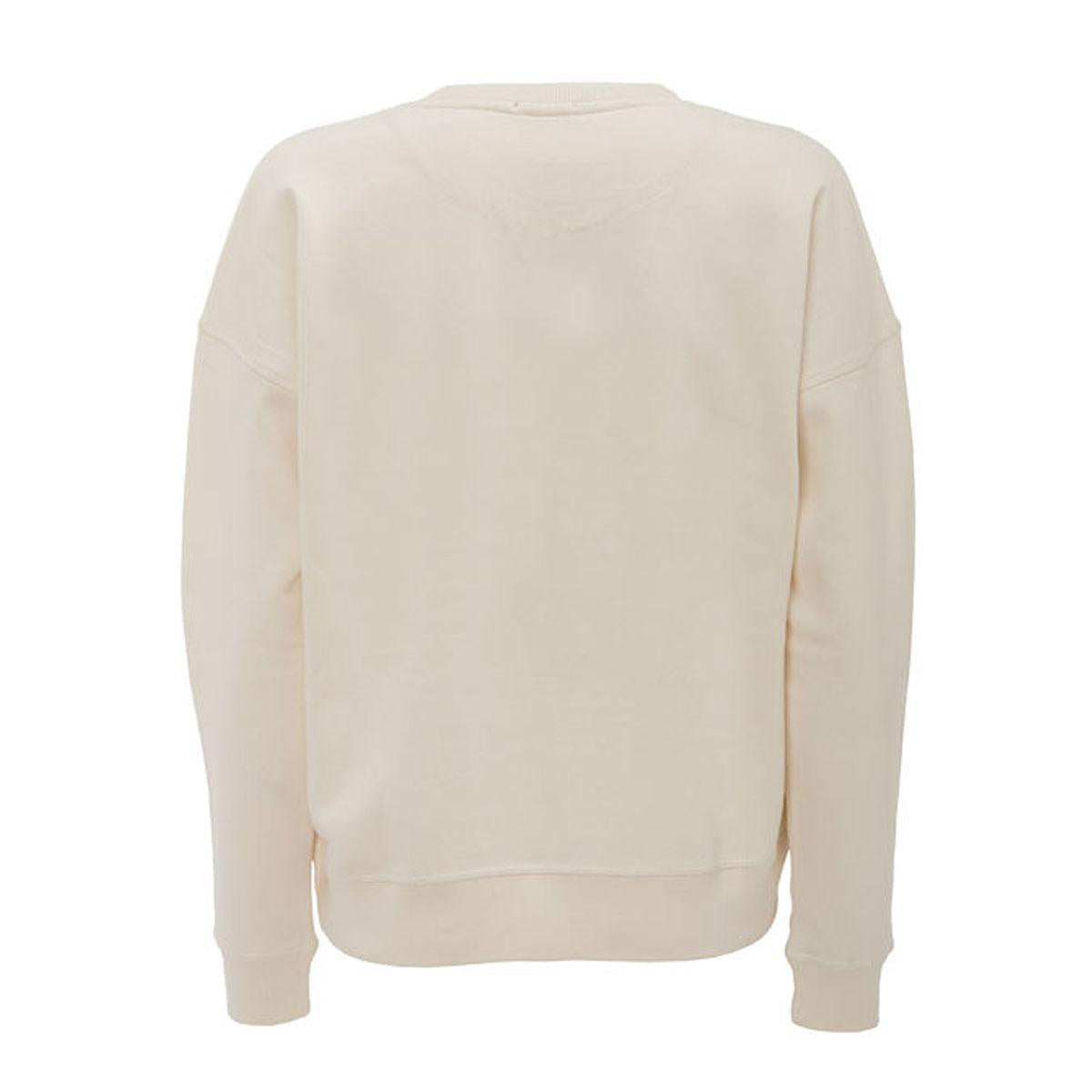 Felpa Da Donna Girocollo Loose Mascheroni Bianco MASCHERONI-NS420 IVORY MASCHERONI SELLERIA 