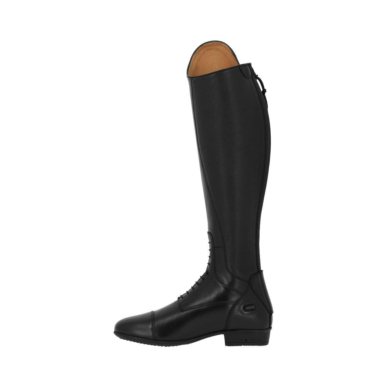 Stivali Alti In Pelle Con Lacci Riding World 918128 BLACK NORTON 