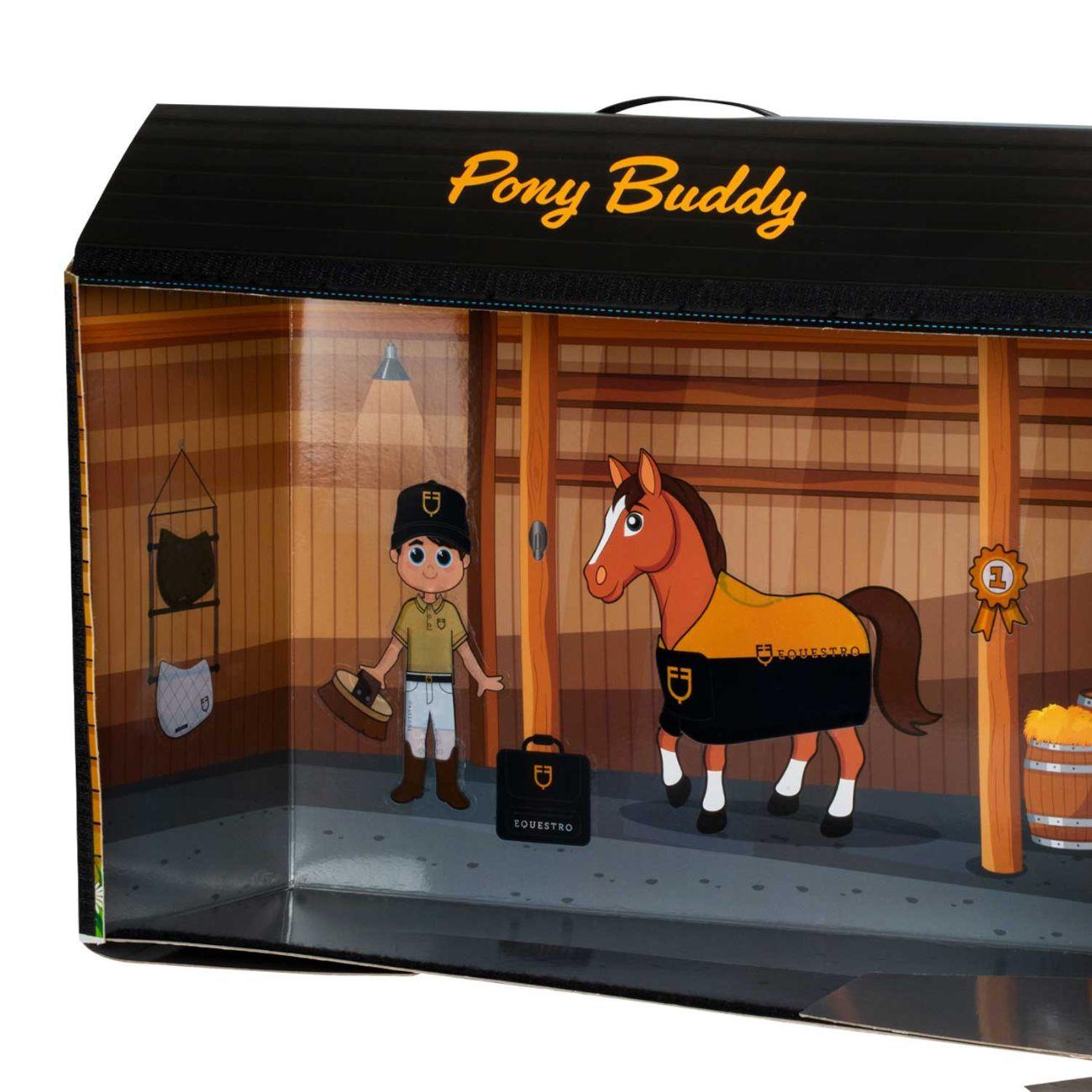 Toy Horse Equestro Marrone/Bianco ETTH0001 BROWN/WHITE EQUESTRO 